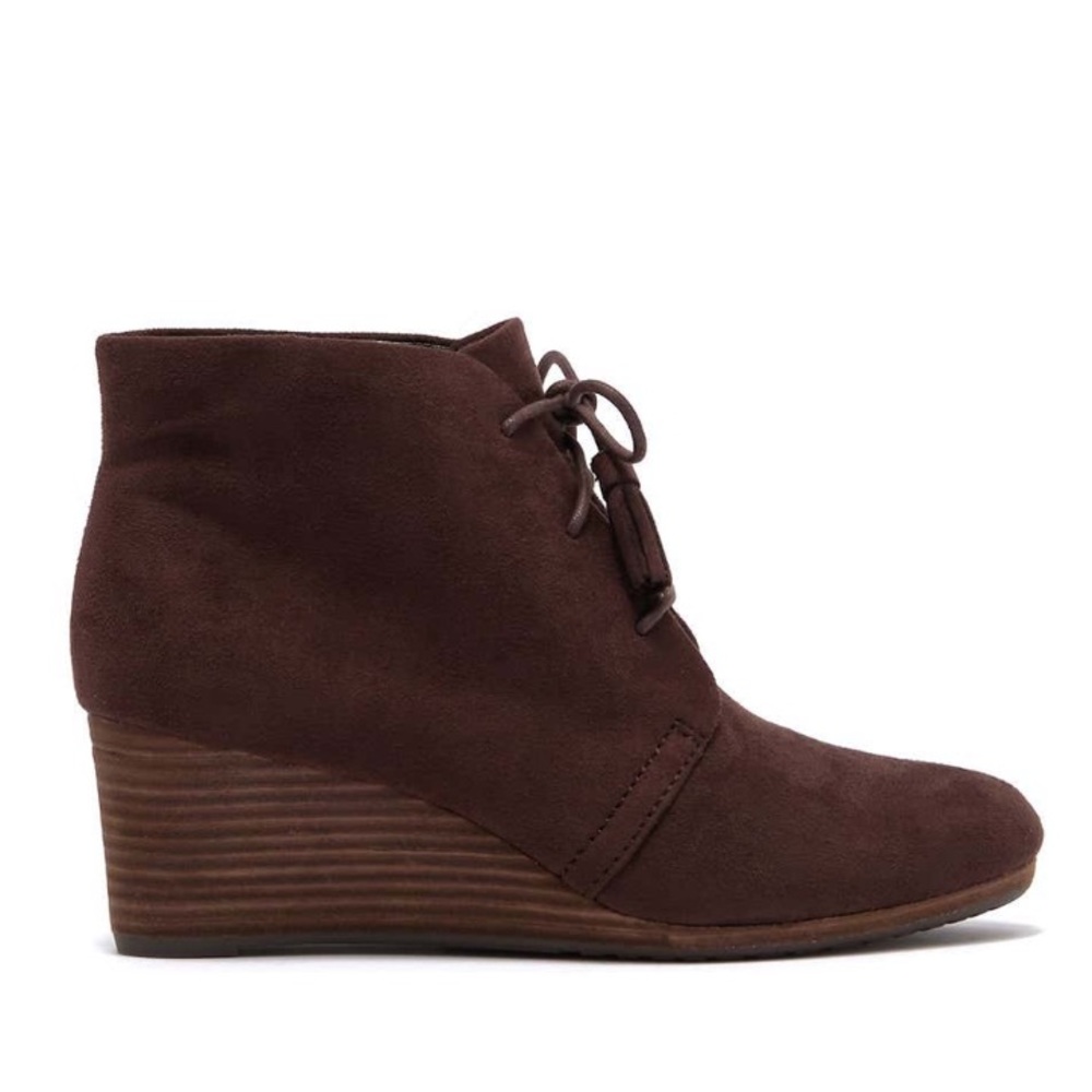 NEW • Dr. Scholls • Dakota Lace Up Wedge Bootie - Picture 3 of 7